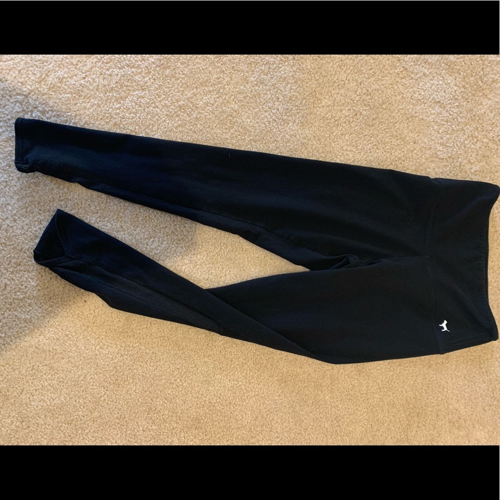 Victoria’s Secret Pink Leggings with Mesh, Med.